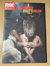A MIDSUMMER NIGHTS DREAM 2008 - RSC Theatre Programme - Excellent condition picture