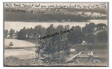 RPPC View at CONESUS LAKE NY Livingston County New York Real Photo Postcard picture