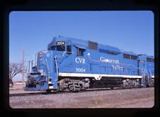 Original Railroad Slide CVR Cimarron Valley 3004 GP30 at Sublette, KS picture
