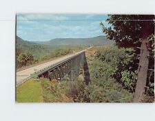 Postcard Charlton Bridge Over Bluestone Gorge West Virginia USA picture