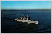 U.S.S. Rehoboth AGS 50 Navy Oceanographic Survey Ship Photo Postcard picture