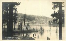 Big Bear California Waterfront Pierce Photos 1920s RPPC Photo Postcard 21-10461 picture
