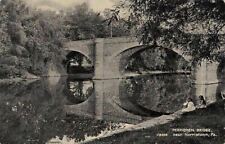 Postcard Perkiomen Bridge near Norristown PA  picture