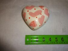 valentine heart shaped ceramic trinket box picture