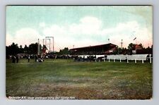 Rochester NH-New Hampshire, Stage And Grand Stand, Antique, Vintage Postcard picture