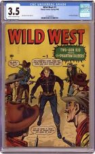 Wild West #1 CGC 3.5 1948 4373809003 picture