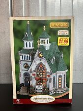 New In Box Lemax Cedar Valley Church Village Collection 2006 65420 picture