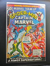 Marvel Team-Up #16 Spider-Man Captain Marvel Comics 1st App. Basilisk 1973 VF picture