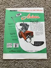 1960s Ariens Rotary Tiller,  original sales literature. picture