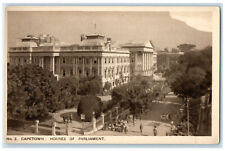c1920's No.2 Capetown Houses of Parliament South Africa Unposted Postcard picture