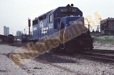 Vtg 1981 Train Slide 3637 CR Conrail Engine X1S152 picture