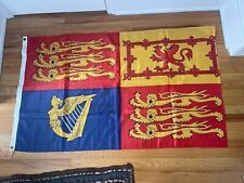 Vintage Silk Royal Standard Of The United Kingdom Flag 3’ By 5’ picture