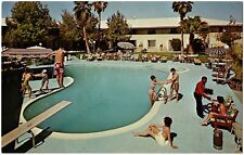 YUMA, AZ - Stardust Motor Hotel Motel Swimming Pool Fourth Ave. Arizona Postcard picture