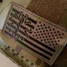 Multicam Reversed IR Star of Life Flag patch picture