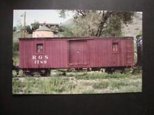 Railfans2 *381) Std Postcard, Rio Grande Southern Galloping Goose Route Tool Car picture