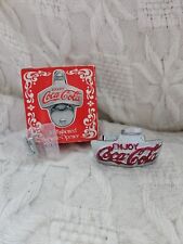 New Vintage Coca-Cola Old Fashioned Wall Mount Metal Soda Bottle Opener picture