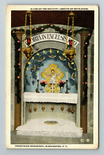 Washington DC-Altar The Nativity, Grotto Bethlehem, Vintage Postcard picture