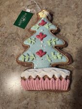 Kurt Adler Iced Gingerbread Tree Christmas Ornament New picture