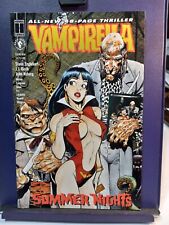Vampirella Summer Nights #1 Arthur Adams Cover Harris 1992 COLOR POSTER INTACT picture
