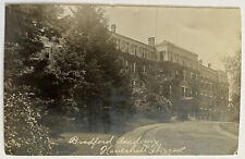 RPPC Haverhill Massachusetts Bradford Academy Antique Real Photo Postcard c1910 picture