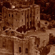 Vintage RPPC Kenilworth Castle Aerial View London Postcard UK picture
