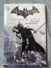BATMAN: ARKHAM CITY by Paul Dini (2011, Hardcover) DC Graphic Novel w/ DJ 1st Ed picture