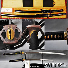 Sharp Japanese Samurai Swords Set Katana + Wakizashi + Free Box Maintenance Tool picture