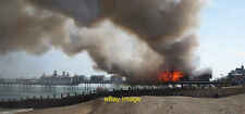 Photo 12x8 Eastbourne Pier fire  c2014 picture