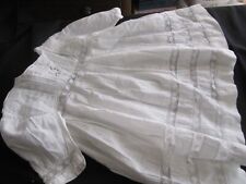 Antique Small Baby Dress Small Folds & Lace picture