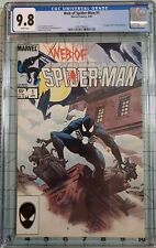 Web of Spider-Man #1 CGC 9.8 (1985) Venom Black Suit Cover Marvel Comics picture