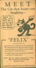 Advertising Newspaper Felix the Cat Comics Promo Pat Sullivan Evansville IN 1927 picture
