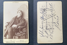 Van Bosch, Paris, Stefano Merlatti, 1886 Vintage cdv albumen print.Doctors E. picture