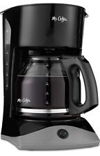 Mr. Coffee Coffee Maker with Auto Pause and Glass Carafe, 12 Cups, Black picture