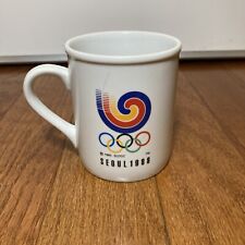 VINTAGE 1988 SEOUL KOREA OLYMPICS MUG HODORI TIGER | HTF RARE picture
