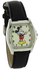 Disney NIB Unisex Mickey Mouse Vintage Classic Leather Strap watch  MK5471 picture