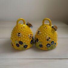 Kate Williams Global Designs Connections Beehive Salt And Pepper Shakers picture