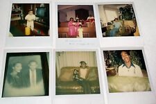 Rare Vintage African American Black Family Polaroid Snapshot Photo Lot C.1970's picture