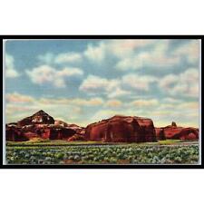 Postcard No. 1 Pyramid, Red Rocks, And Navajo Church Near Gallup, NM picture