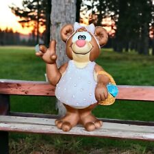 Marble's Menagerie Bear George Good Robert Marble Ceramic Figurine picture