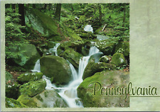 Pennsylvania McConnell's Mill State Park Beautiful Waterfalls Mossy Rocks Forest picture