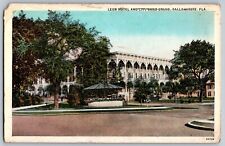Tallahassee, Florida FL - Leon Hotel Building - Vintage Postcard - Unposted picture