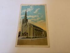 Latrobe, PA. ~ Holy Family Catholic Church - 1929 Vintage Stamped  Postcard picture