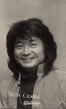 Seiji Ozawa Japanese-American Conductor Whitestone Photo of Boston Postcard Size picture