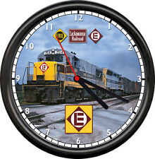 Lackawanna County PA Railroad Railway Conductor Engineer Train Sign Wall Clock picture