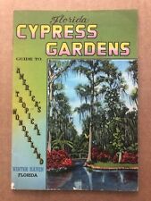 1949 FLORIDA CYPRESS GARDENS Guide Book Tropical Wonderland Winter Haven Fl picture