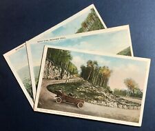 Lot of 3 Postcards Mohawk Trail Berkshire Hllls Massachusetts Hoosac Mountains picture