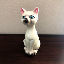 Vintage Cat Figurine Mid Century Modern Ceramic Large  picture
