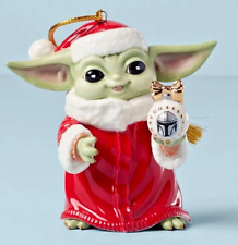 LENOX-  STAR WARS GROGU CHRISTMAS ORNAMENT -NEW IN BOX picture