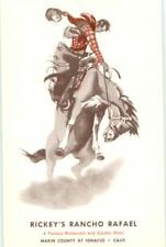 Ignacio,CA Rickey's Rancho Rafael Marin County Cowboy/Western California Vintage picture
