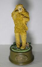 Vintage 1st Edition Numbered Wizard of Oz Musical Figurine Cowardly Lion #1608 picture